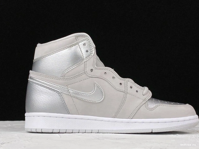 Air 1 Japan Jordan Grey Neutral DC1788-029 Silver White Metallic 0124